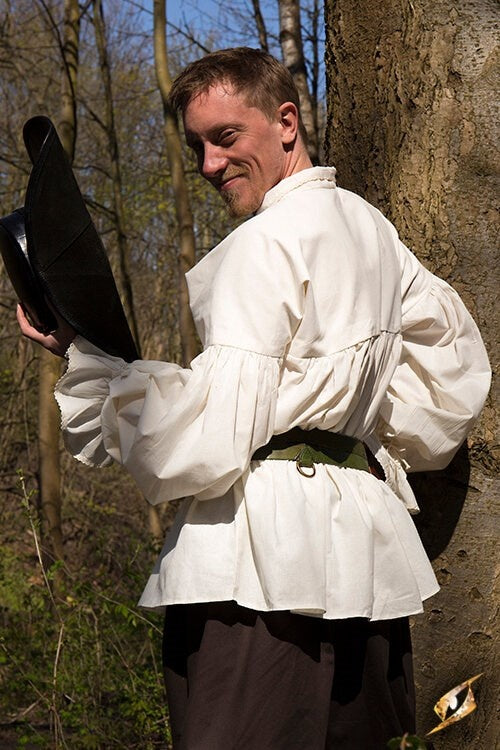 Piratenhemd Jack, naturel