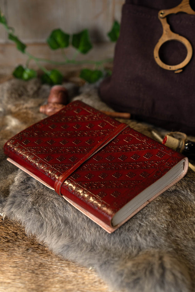 Leren boek Yggdrasil