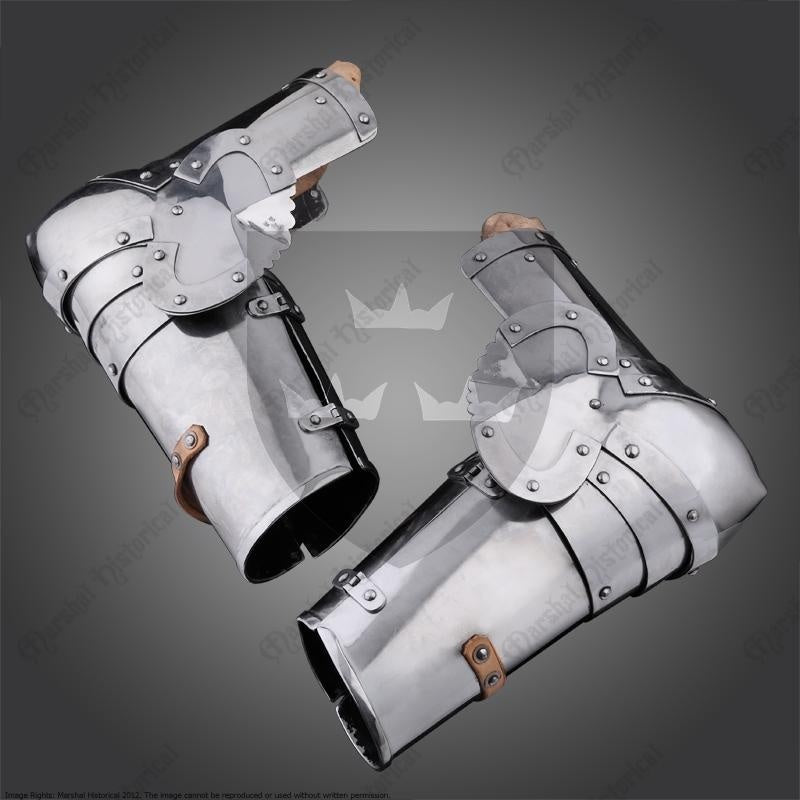 Churburg armpantser, vambraces 1.6 mm