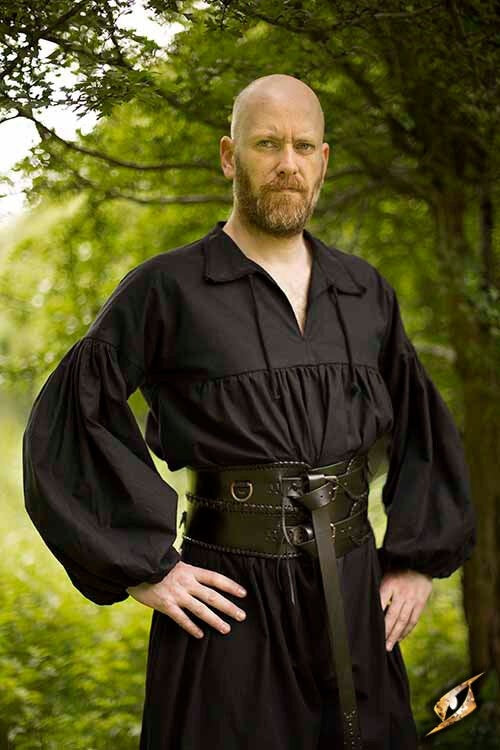 Brede tailleriem, bruin