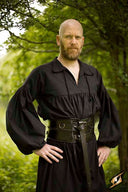 Brede tailleriem, bruin