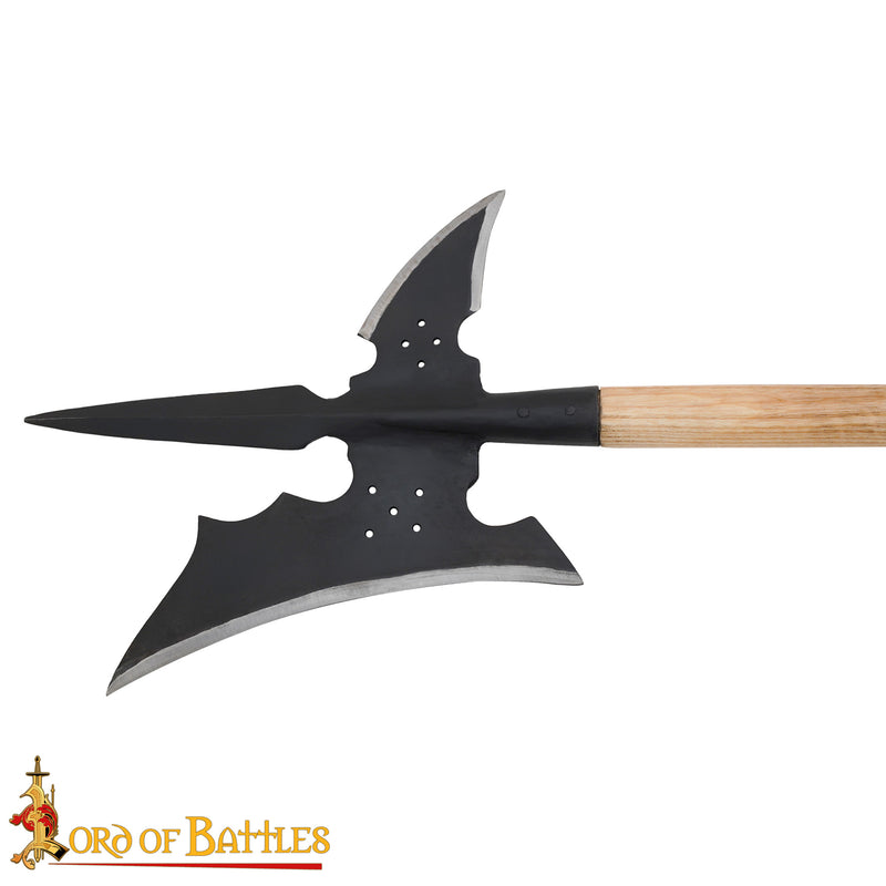 16e-17e eeuwse hellebaard, semi-scherp