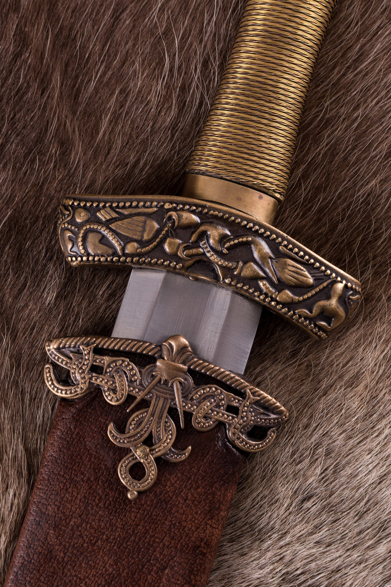 Viking zwaard Dybek, semi-scherp