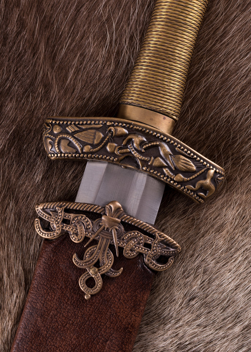 Viking zwaard Dybek, semi-scherp