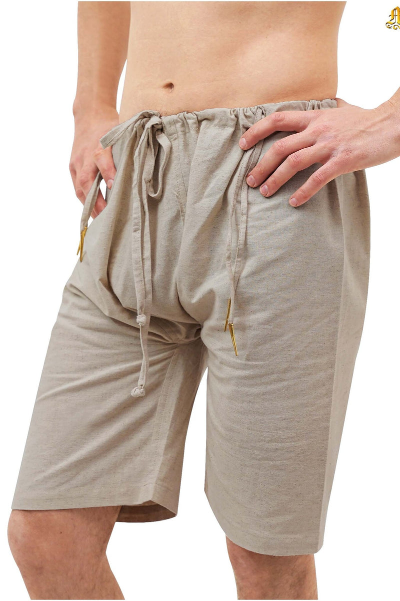 Middeleeuwse braies, linnen, naturel