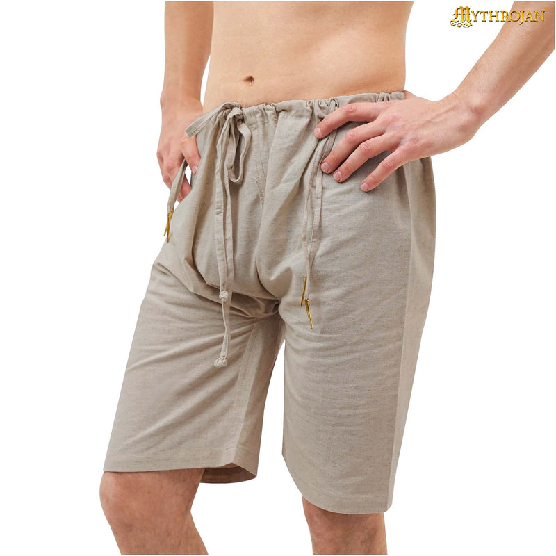 Middeleeuwse braies, linnen, naturel