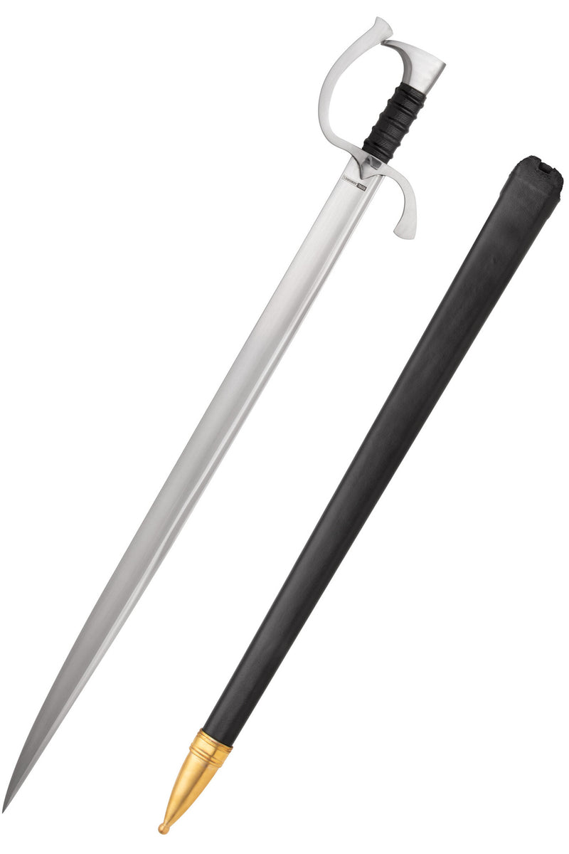 Engelse 15e eeuwse falchion, Royal Armouries, semi-scherp