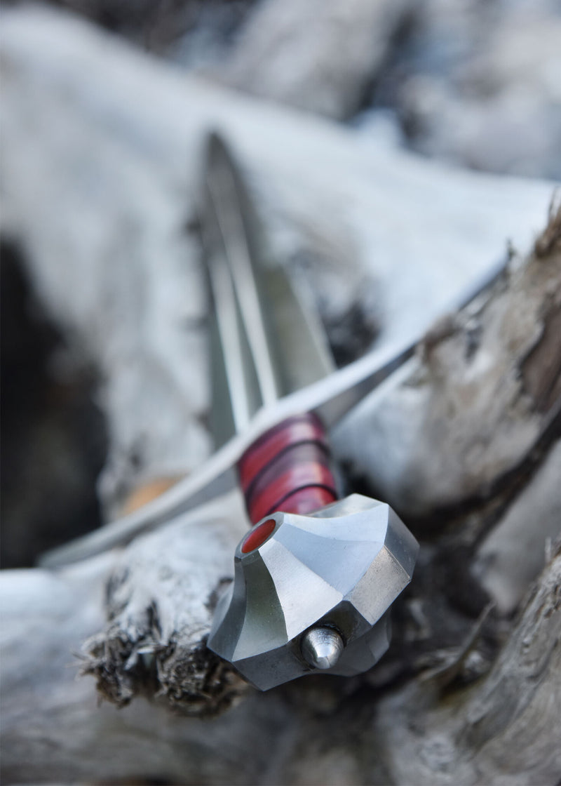 Gammelt Jern épée avec fourreau, 13ème siècle, semi-tranchant 