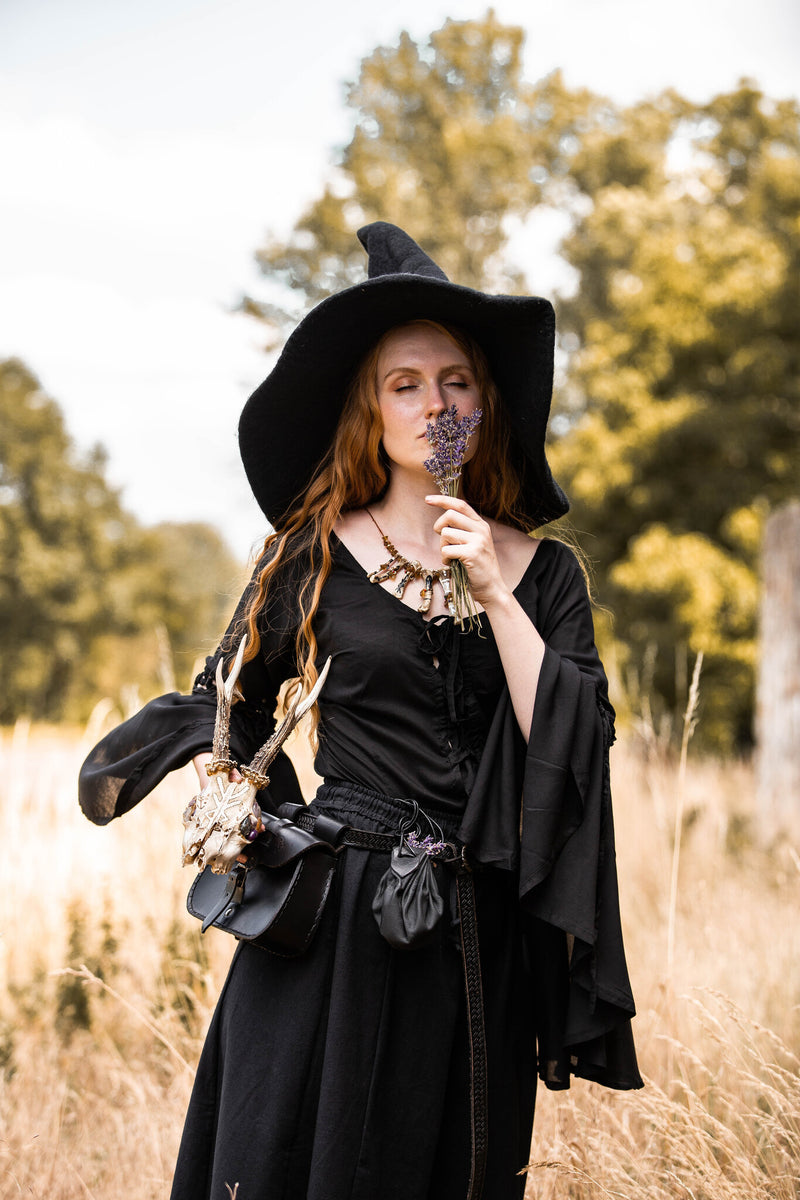 Czapka czarna czarna