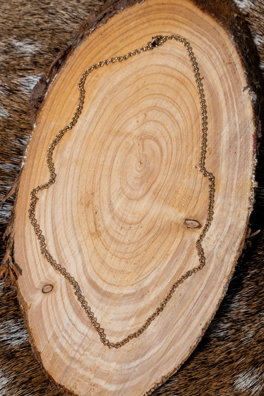 Schakelketting 41 cm, brons