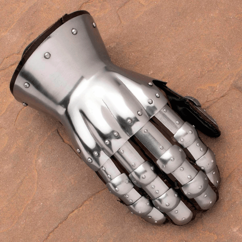 guanteletes de reloj de arena del siglo XV, 1.2 mm 