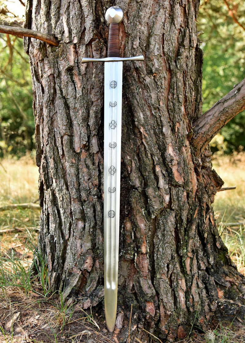 Medieval spada River Witham, 13° secolo, semi-affilato 