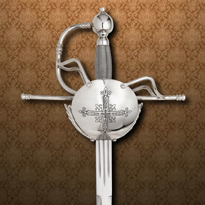 Laat 16e eeuwse rapier, musketiers, semi-scherp