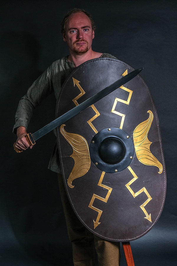 Romeins schild Jupiter, clipeus