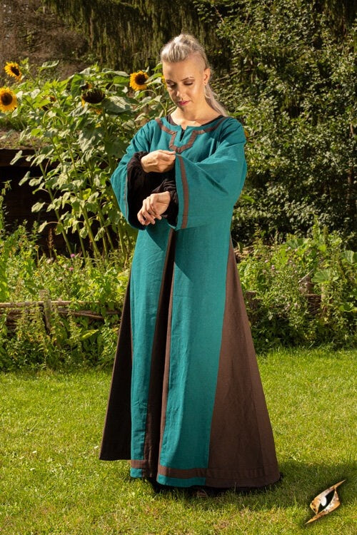Vikingjurk Astrid, azuur-bruin