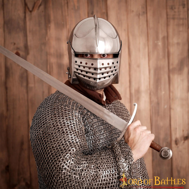 Milanese sallet Wallace collection, 1.6 mm