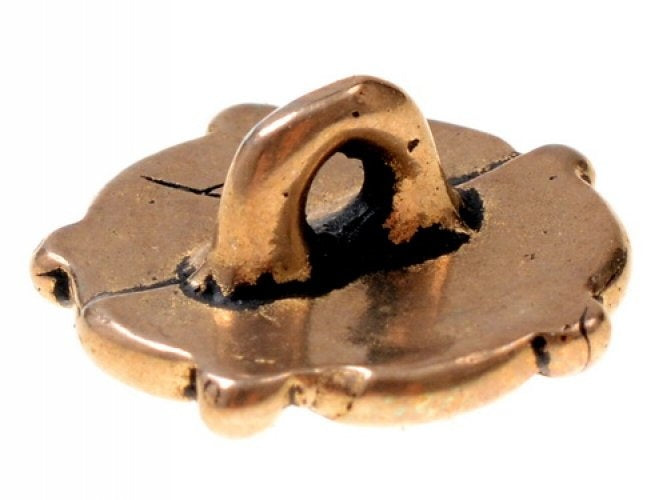 Sent middelalderknot med rose, bronze, sæt med fem stykker