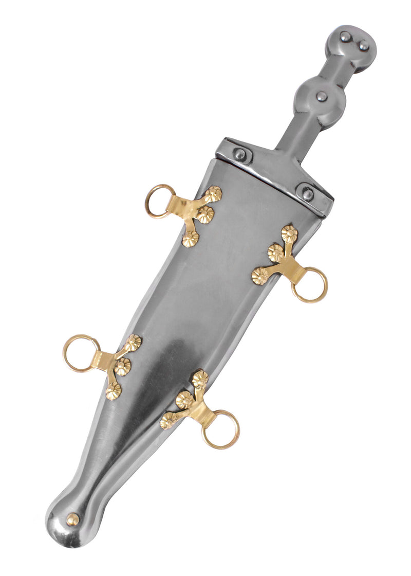 Pugio, tipo 1, semi-affilato 