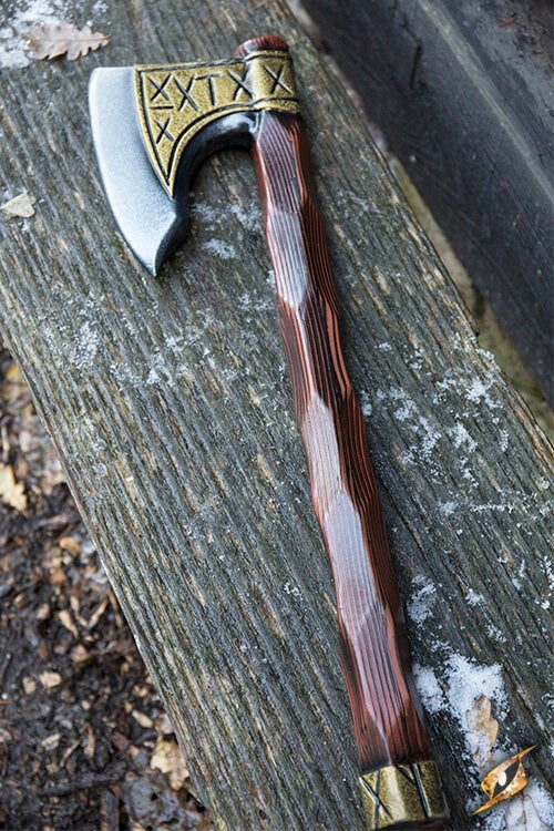 LARP Vikingbijl Runen