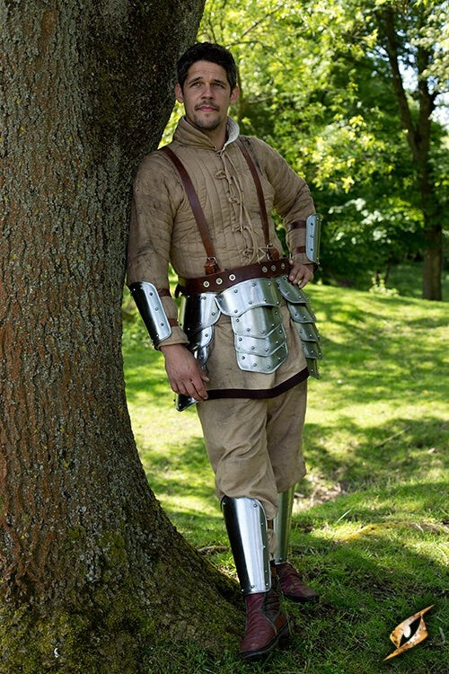 GN combattant complet armure taille S, 1 mm 