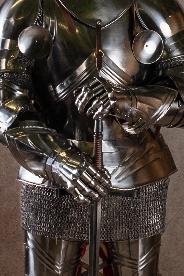 Gotische pantserhandschoenen, 1450-1500, 1.2 mm