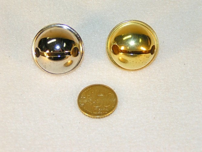 Middelalderklokke 11 mm, forsølvet 