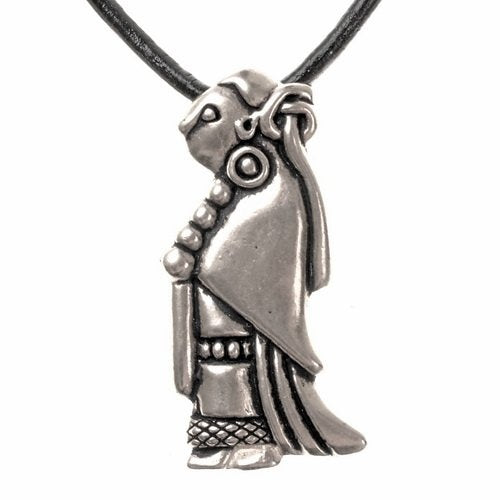 Vikingsieraad Valkyrjar, verzilverd brons