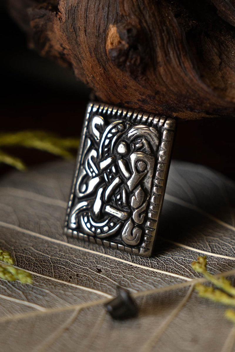 Viking riembeslag Denemarken, verzilverd