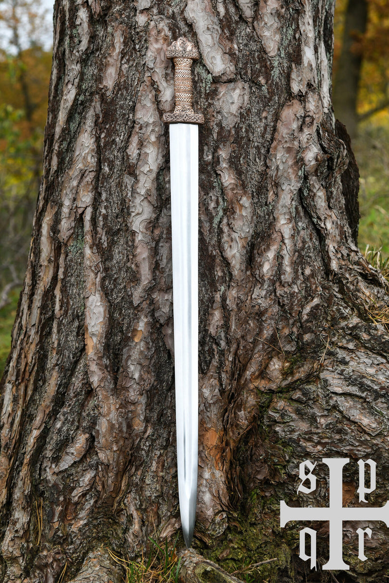 Vendel zwaard Gotland (Broa), 8e eeuw, semi-scherp