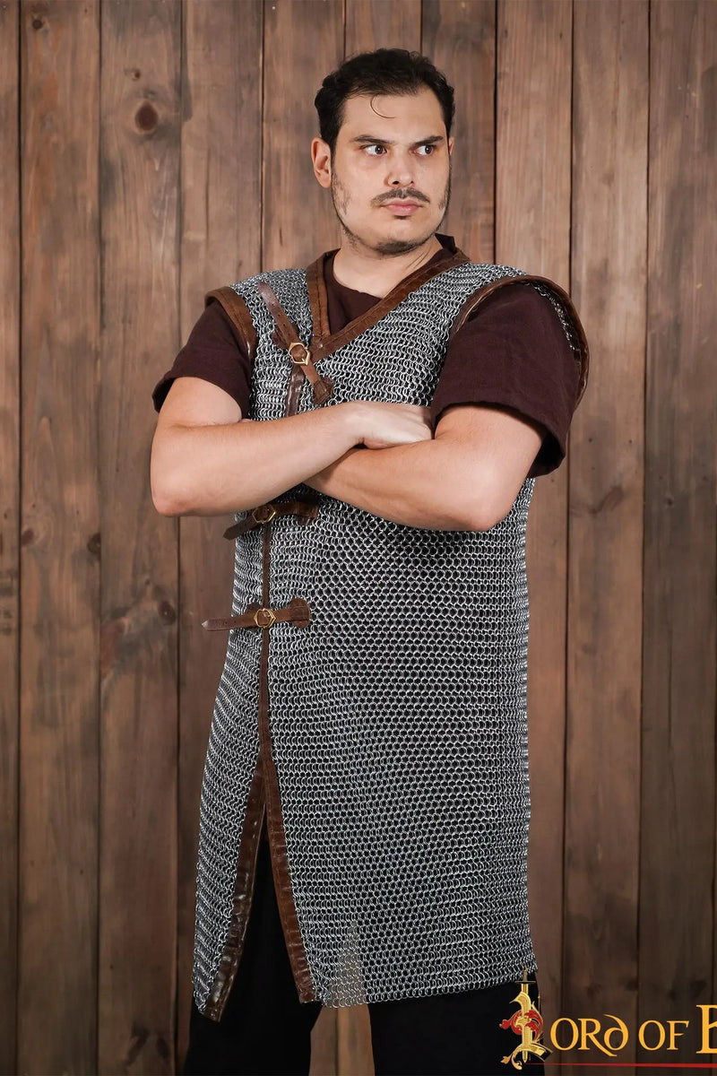 Maliën Byrnie lang, ongeklonken, verzinkt 10 mm