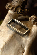 Riemlus, verzilverd, 2 cm riemen