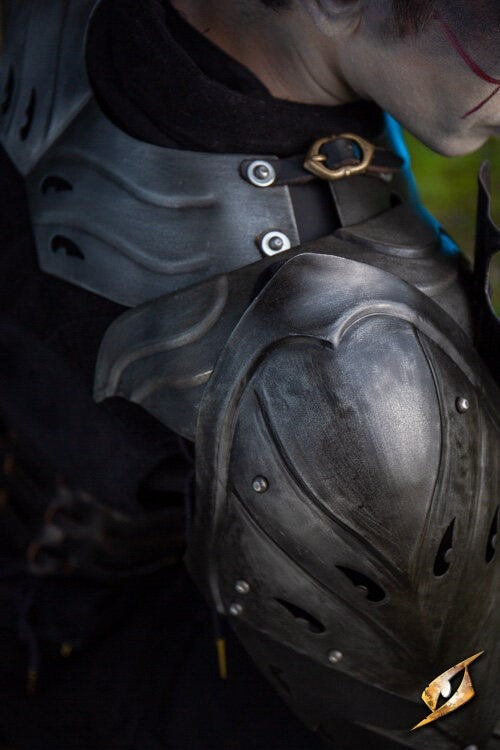 Dark elven Eventide pauldrons, 1 mm