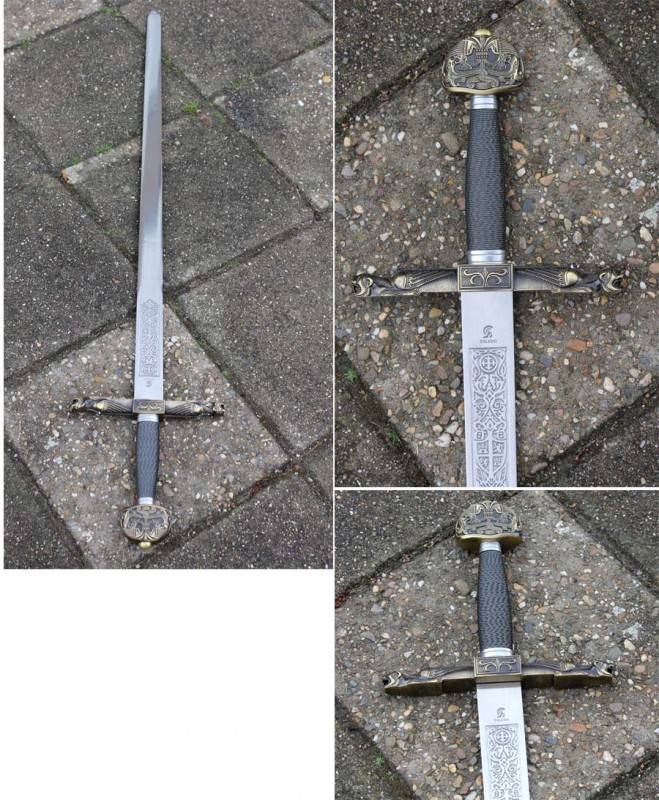 Karel de Grotezwaard, semi-tranchant 