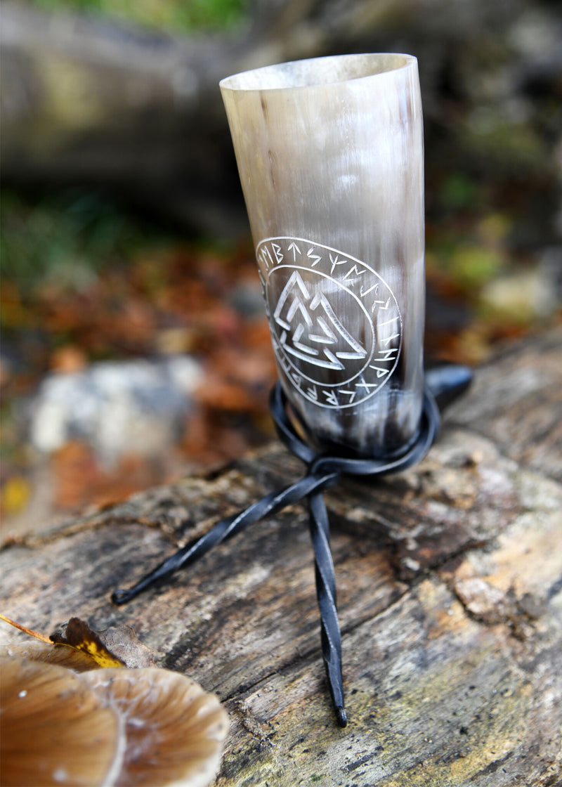 Corno per bere Valknut, 200-300 ml 