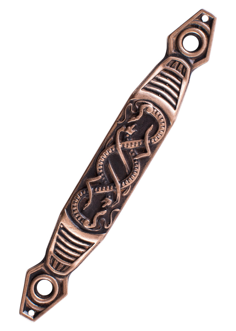 Boucle de ceinture avec serpents pour fourreau d'épée 