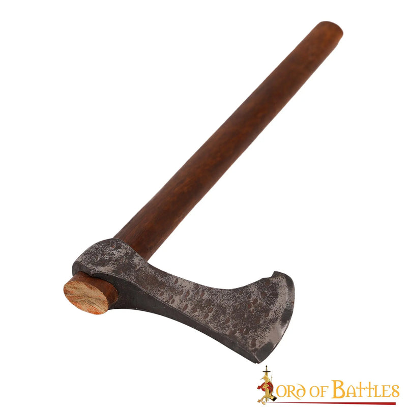 Battle-ready Viking axe skeggox, type B, blunt (battle-ready)