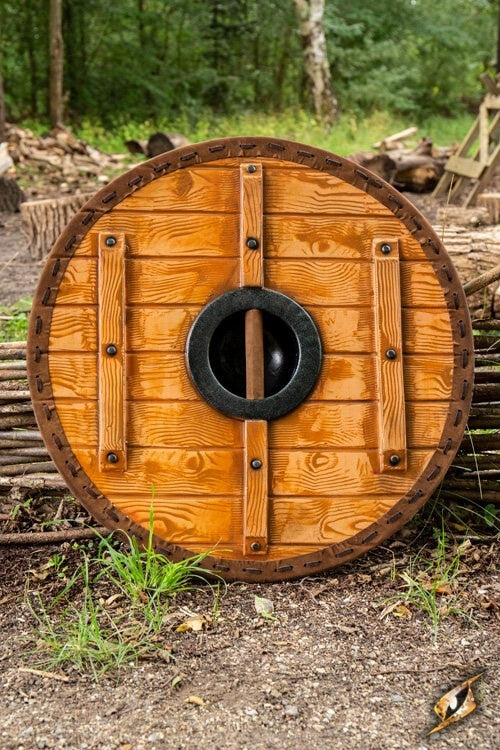 LARP schild Thegn, rood, 70 cm