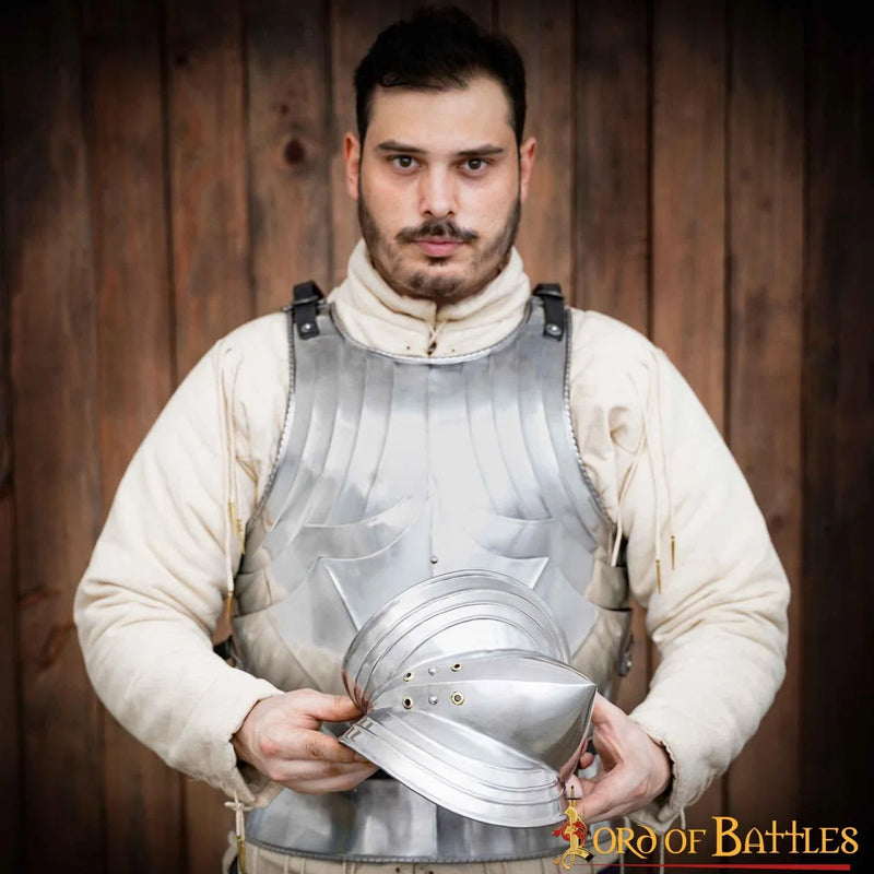 Coudières allemandes du 15ème siècle, armure de coude, 1,6 mm 