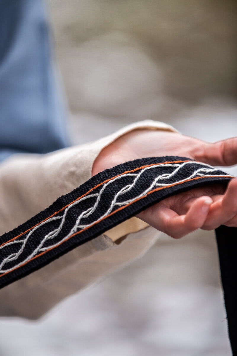 Viking riem Elina, zwart, 235 cm