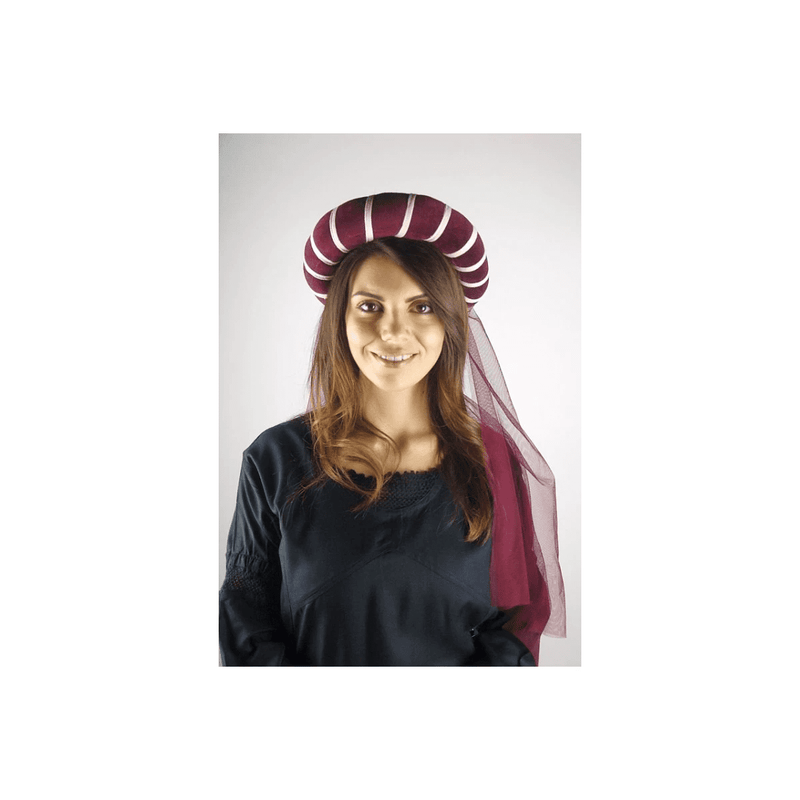 Corona de damisela, rojo-natural 