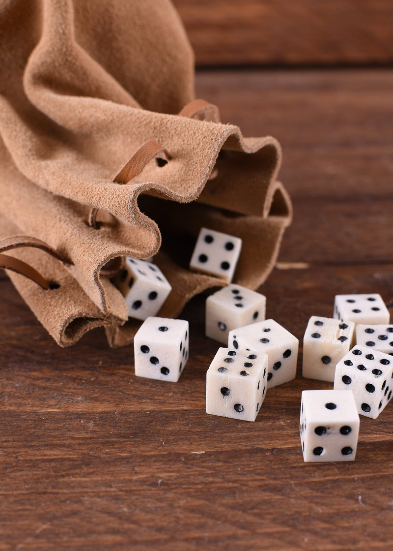 Historischer Ledergeldbeutel 