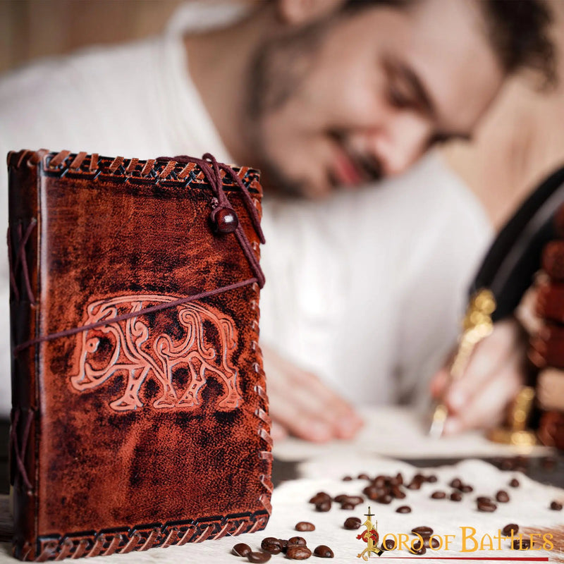 Skórzana książka Celtic Zwijn