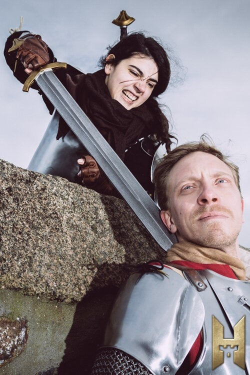 Larp Zwaard Army Gold 87 cm