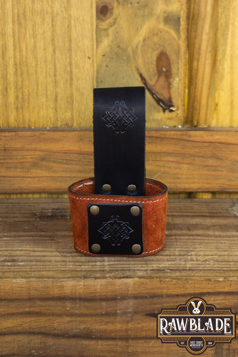 Wanderhalter - Orange, schwarz