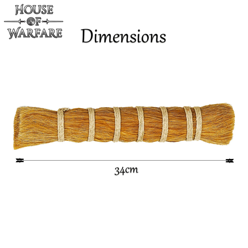 Crine di cavallo, naturale 34 cm 