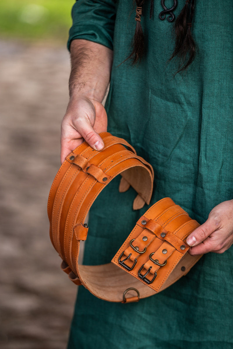 Viking riem Sif, bruin