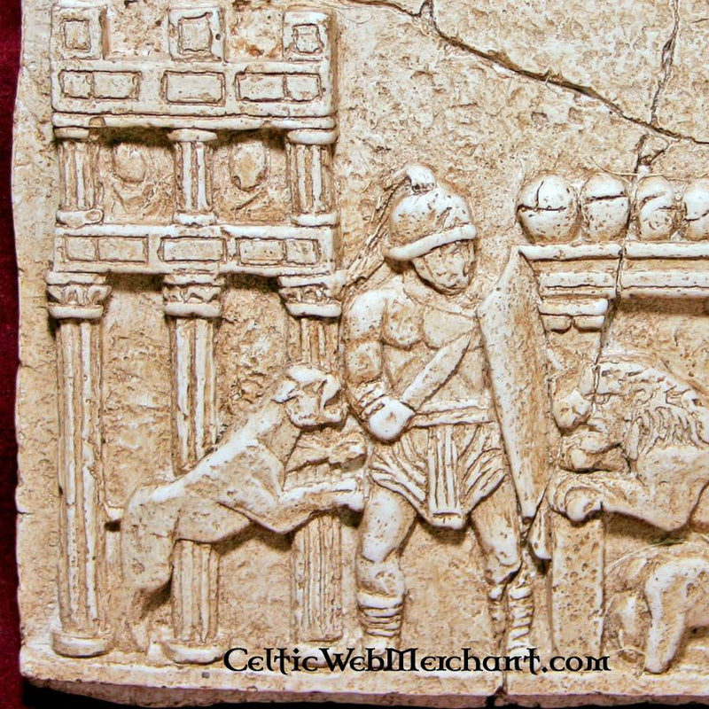 Reliëf gladiatorenvechten Circus Maximus