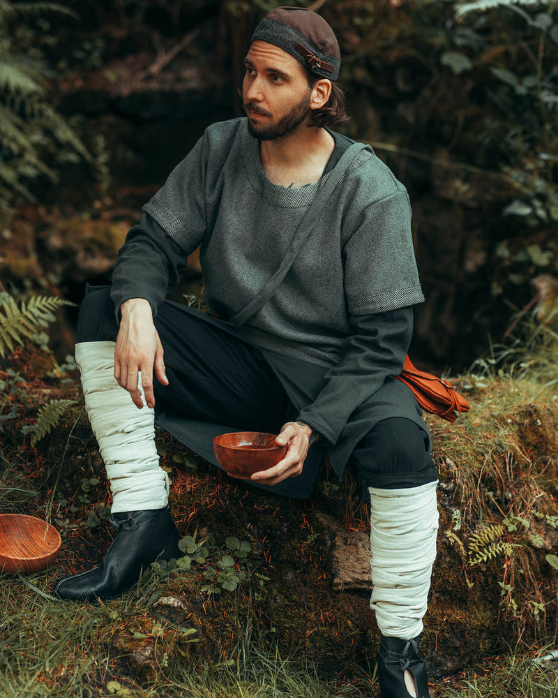 Bonnet Viking Ivar, noir 