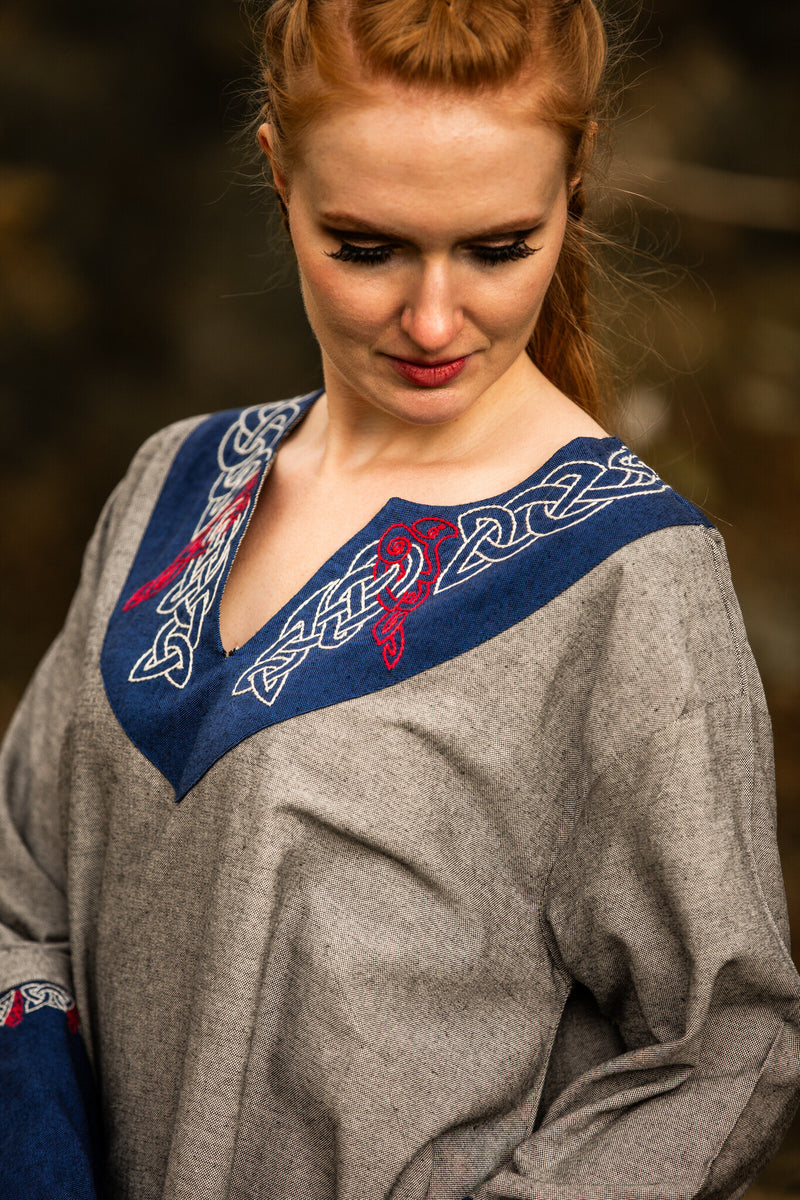 Viking tuniek Haakon, grijs