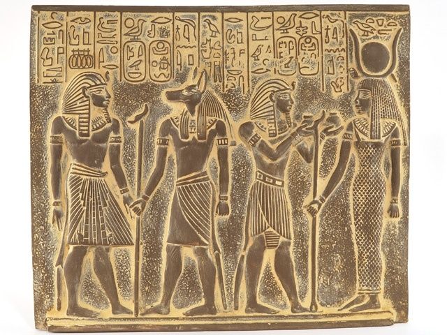 Egyptisch reliëf Luxor